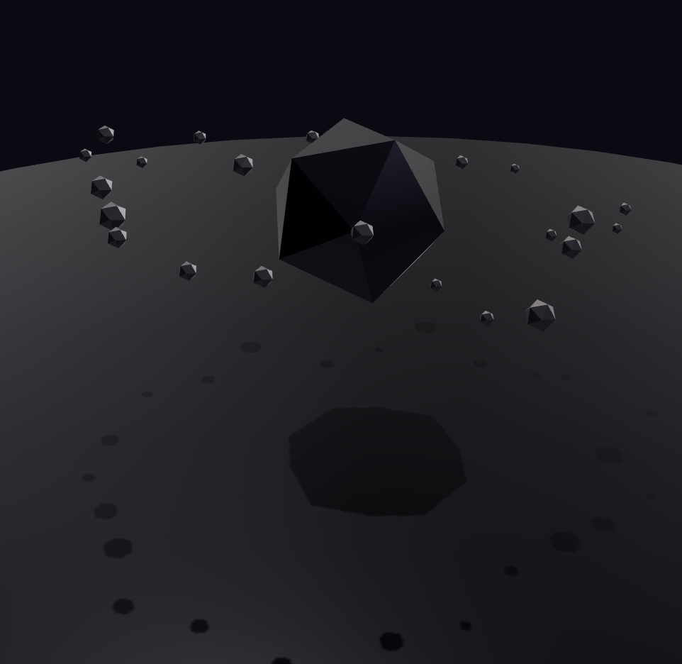 threejs-scene demo scene rendered by the playground